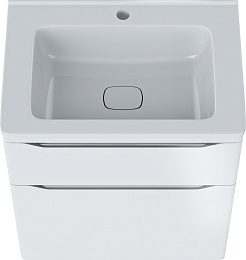 Vivon Тумба с раковиной Shelly 60 белая – фотография-4